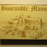 Zündhölzer Streichhölzer Schachtel Kleinformat Boscundle Manor Cornwall England