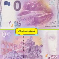 0 Euro Schein La Mer de Glace UEAH 2015-1 ausverkauft Nr 2462