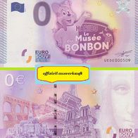 0 Euro Schein Musee du Bonbon Haribo UEDE 2015-1 offiziell ausverkauft Nr 7507