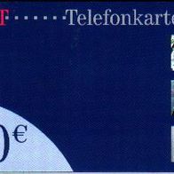 Telefonkarte (blau) versch. Ausgabe (reinsehen!)