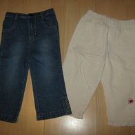 tolle Jeans Eldorado Gr. 80/86 + schöne Cordhose Gr. 80 (0114)