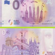 0 Euro Schein Legoland XEGA 2020-6 selten niedrige Nr 339