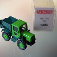 Wiking - MB trac 700 in gelbgrün mit OVP in 1:87 !!