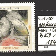 BRD / Bund 1996 450. Todestag von Martin Luther MiNr. 1841 gestempelt