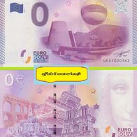 0 Euro Schein Vulcania UEAF 2015-1 offiziell ausverkauft Nr 5837