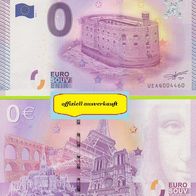 0 Euro Schein Fort Boyard UEAQ 2015-1 offiziell ausverkauft Nr 8661