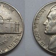 USA, Vereinigte Staaten 5 Cents 1980 D ## Li10