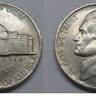 USA, Vereinigte Staaten 5 Cents 1992 D ## Li10