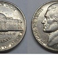 USA, Vereinigte Staaten 5 Cents 1983 P ## Li10