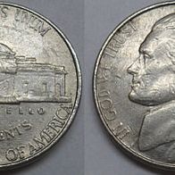 USA, Vereinigte Staaten 5 Cents 1999 D ## Li10