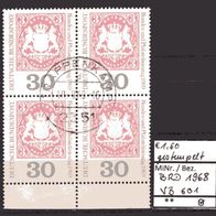 BRD / Bund 1969 Philatelistentag, Garmisch-Partenkirchen MiNr. 601 gestempelt VB