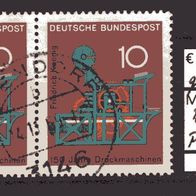 BRD / Bund 1968 Fortschritt in Technik und Wissenschaft MiNr. 546 gestempelt Paar -1-