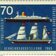 Bund / Nr. 474 / Schiffe postfrisch