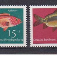 Bund / Nr. 412 - 415 / Fische postfrisch
