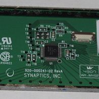 Touchpad 82 x 50 mm Synaptics 920-000241-02, Chip: T1006