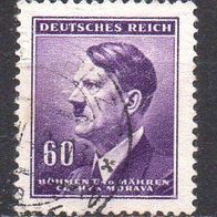 D. Reich Böhmen und Mähren 1942, Mi. Nr. 0093 / 93, gestempelt #07162