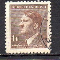 D. Reich Böhmen und Mähren 1942, Mi. Nr. 0095 / 95, gestempelt #07179