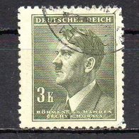 D. Reich Böhmen und Mähren 1942, Mi. Nr. 0102 / 102, gestempelt #07219