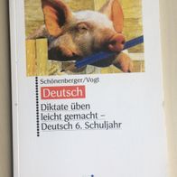 Buch "Diktate üben leicht gemacht - Deutsch" 6. Klasse (3629)