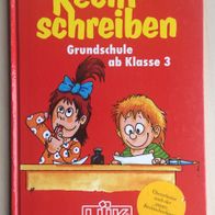 LÜK Buch "Rechtschreiben Grundschule ab Klasse 3" für 24 Plättchen (3603)