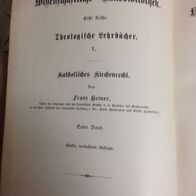 Katholisches Kirchenrecht-Verfassung der Kirche- Heiner Franz-1. Band-1909-