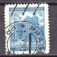 D. Reich Böhmen und Mähren 1940, Mi. Nr. 0056 / 56, Freimarken, gestempelt #07310