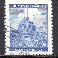 D. Reich Böhmen und Mähren 1941, Mi. Nr. 0071 / 71, Freimarken, gestempelt #07320