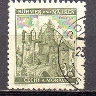 D. Reich Böhmen und Mähren 1941, Mi. Nr. 0072 / 72, Freimarken, gestempelt #07331