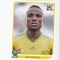 Panini Fussball WM 2010 Teko Modise RSA Nr 41