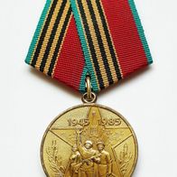UdSSR Medaille - 40 Jahre des Sieges in WW II
