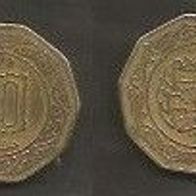 Münze Algerien: 10 Dinar 1979