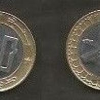 Münze Algerien: 50 Dinar 1992