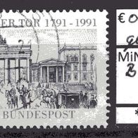 BRD / Bund 1991 200 Jahre Brandenburger Tor, Berlin MiNr. 1492 gestempelt -1-