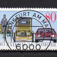 Bund BRD 1986, Mi. Nr. 1268, 100 Jahre Automobile, gestempelt #12772