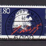 Bund BRD 1986, Mi. Nr. 1285, Todestag Franz Liszt, gestempelt #12789