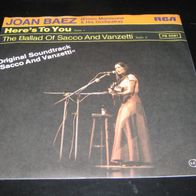 Joan Baez & Ennio Morricone - Here´s To You * Single 1977