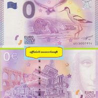0 Euro Schein Baie de Somme UECB 2015-1 offiziell ausverkauft Nr 2607