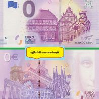 0 Euro Schein Hameln XEBN 2018-1 offiziell ausverkauft Nr 3048