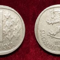 6227(1) 1 Markka (Finnland) 1973 in ss-vz .............. von * * * Berlin-coins * * *