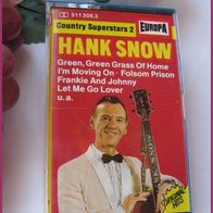 Hank Snow - MC - Country Superstars 2 - Europa-Musikkassette