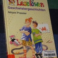 Leselöwen Geschwistergeschichten, von Mirjam Pressler, 1999