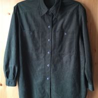 dunkelgrüne Bluse Gr. 44 (2638)
