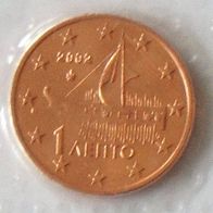1 Cent Griechenland 2002 Euro Fremdprägung "F" - unzirkuliert