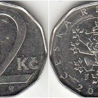 Tschechische Republik 2 Kronen 2002 (m122)