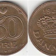 Dänemark 50 Öre 1995 (m132)