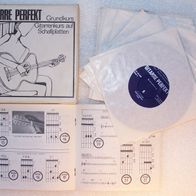 Gitarre Perfekt Grundkurs - Gitarrenkurs auf 10 Vinyl-Platten + Begleitheft