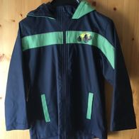 dunkelblaue Regenjacke Gr. 128 (2586)