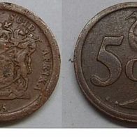 Südafrika 5 Cent 1995 ## Li4