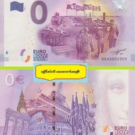 0 Euro Schein Musee d´Arromanches UEAG 2016-1 ausverkauft Nr 2727