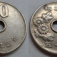 Japan 50 Yen 1970 (Jahr 45) ## S19